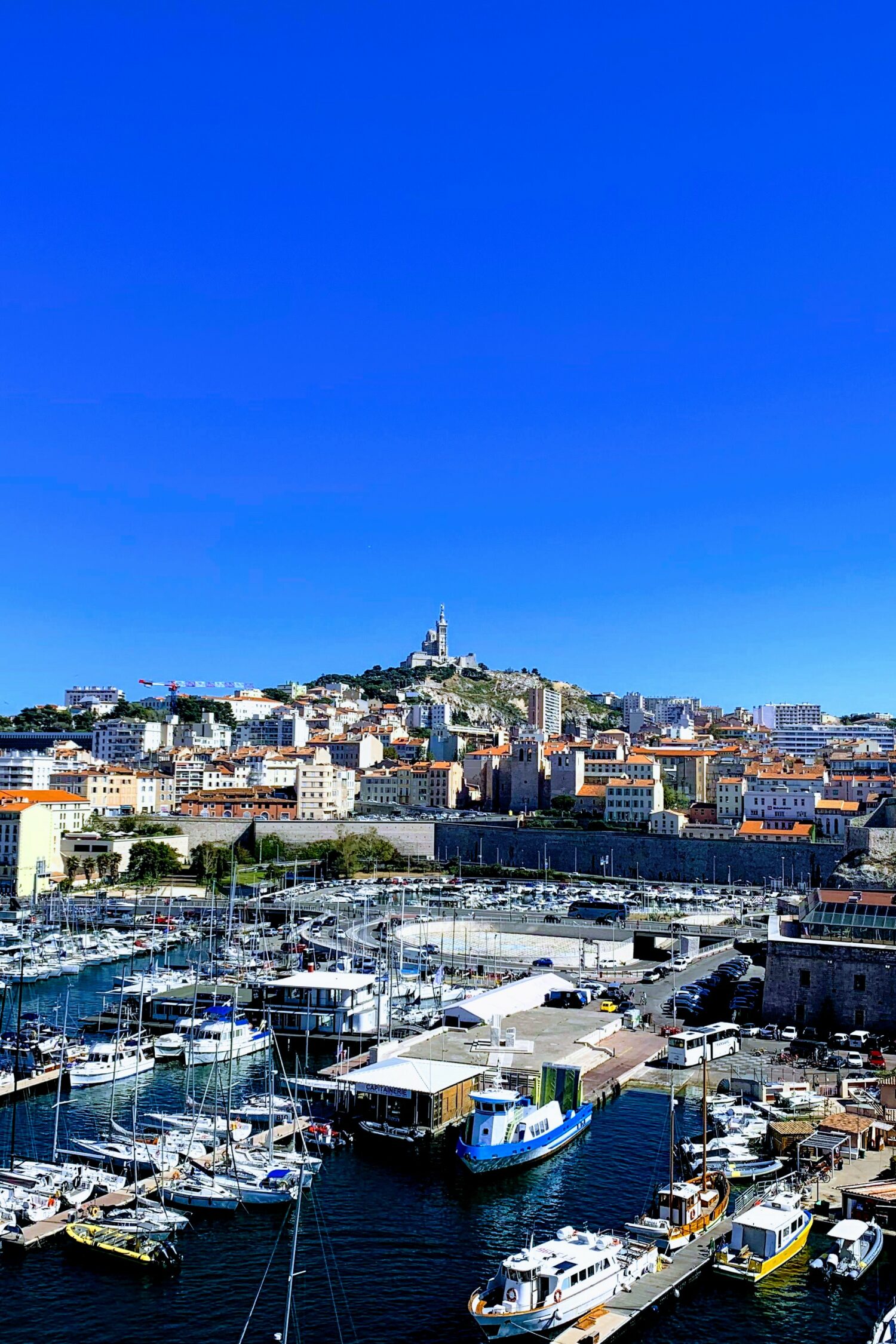 Landscape of Vieux Port Marseille